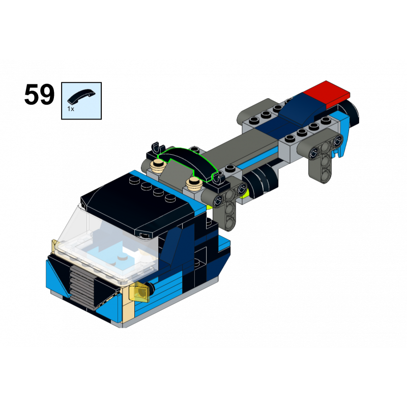 Special Transport Lego 60402 alternate build 2