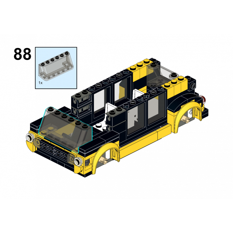 Minibus Lego 76924 alternate build 2