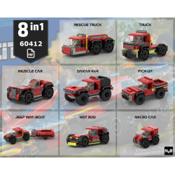 Lego 60412 Pack 8 in 1