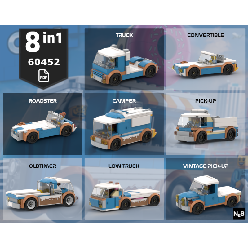 Lego 60452 Pack 8 in 1