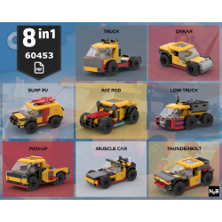 Lego 60453 Pack 8 in 1