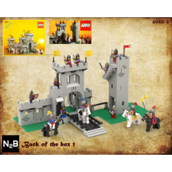 Lego 6080 Back of the box 1