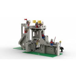 Lego 6080 Back of the box 1
