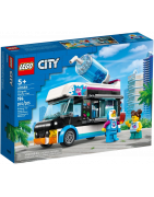Lego 60384 Penguin Slushy Van