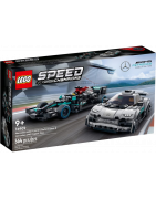 Lego 76909 Mercedes-AMG F1 W12 E Performance & Mercedes-AMG Project One