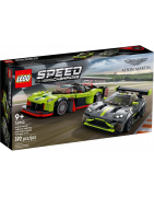 Lego 76910 Aston Martin Valkyrie AMR Pro and Aston Martin Vantage GT3